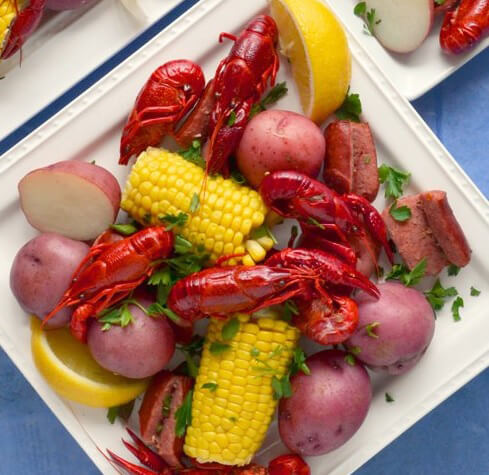 Crawfish boil on an offshore drilling rig? Why the heck not?